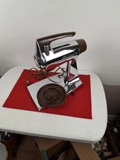 Sunbeam Deluxe Mixmaster 12 Speed Mixer Brown & Chrome  WORKING No Attachments 