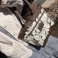 New with Tags ! Rare ! Aloha Collection Go-To Tote Bag Brown Heipua