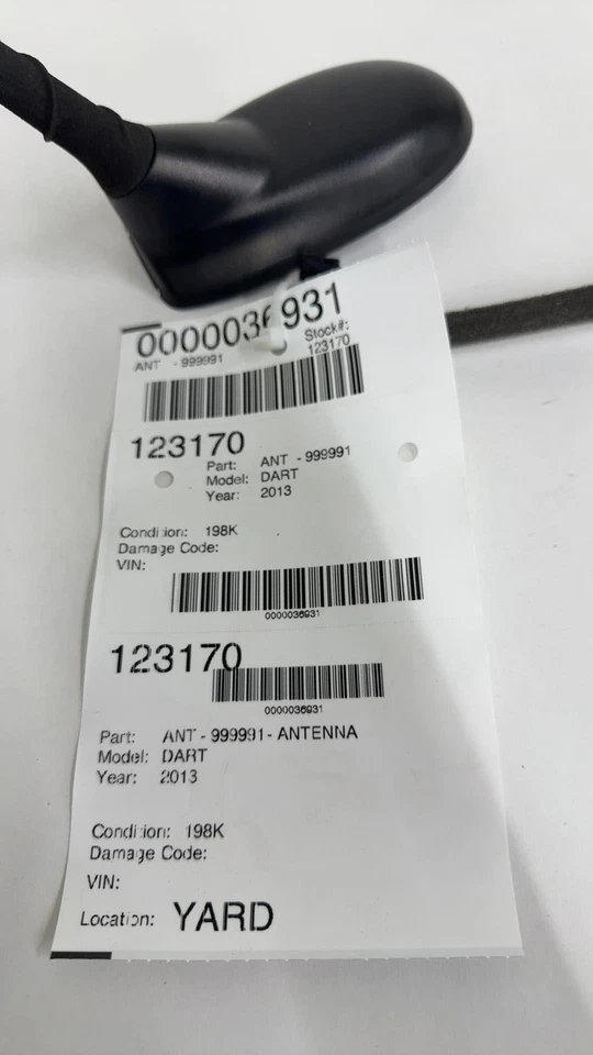Dodge Dart 2013-16 antena montada en el techo P05091972AB Foto 4 de 4