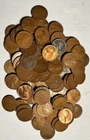 1 pound bag of wheat pennies 1909–1959 good low mint￼Mixed Dates & steel