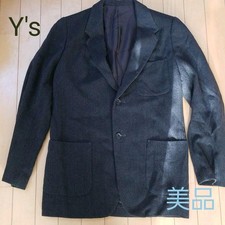 USED Y'S YOHJI YAMAMOTO JACKET, GRAY GOOD