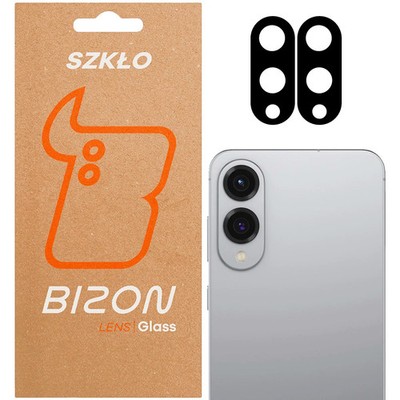 2x Kameraglas für Galaxy S25 Edge Bizon Objectivschutzglas Kameraschutz Glas