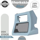 Advanblack Sharkskin Blue Upgraded Chin Spoiler For Harley Road Glide 23+