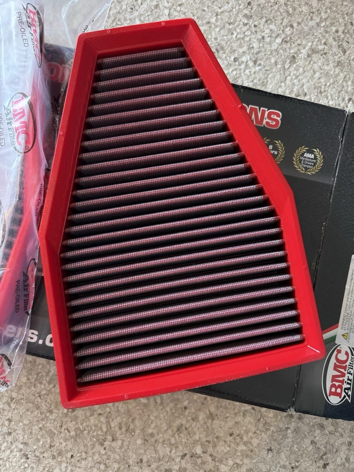 Filtro de admisión de aire de repuesto BMC para 14-19 Porsche 991 991.2 911 GT3 3.8 4.0 NA Foto 3 de 3
