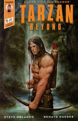Tarzan Beyond #1 cover A Alessio Steve Orlando Alien Books 2026 Jane Blackbeard