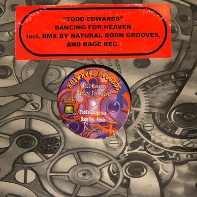 Todd Edwards Dancing For Heaven Vinyl Single 12inch Hotwheel Records