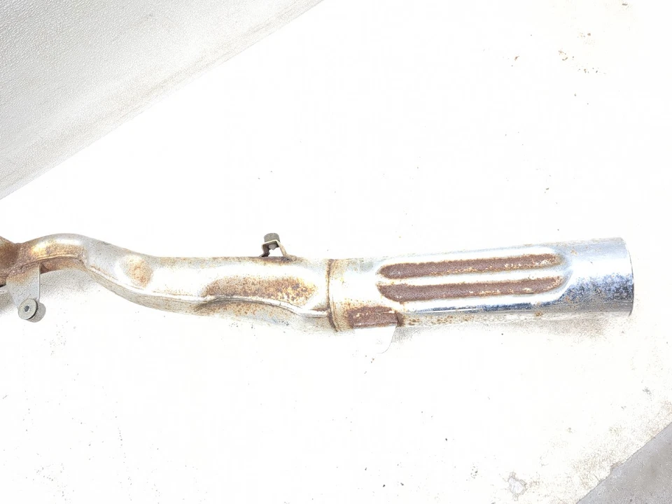 91-93 Suzuki GSX1100 G GSX 1100 Rear Left Full Exhaust Header Pipe Muffler - Image 3 of 4