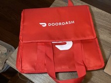 Doordash Insulated Food Delivery Bag Professional Authentic 13x14x9 NEW