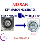 LOCKING WHEEL SECURITY MASTER  NUT KEY BOLT MATCHING FOR NISSAN QASHQAI SERVICE