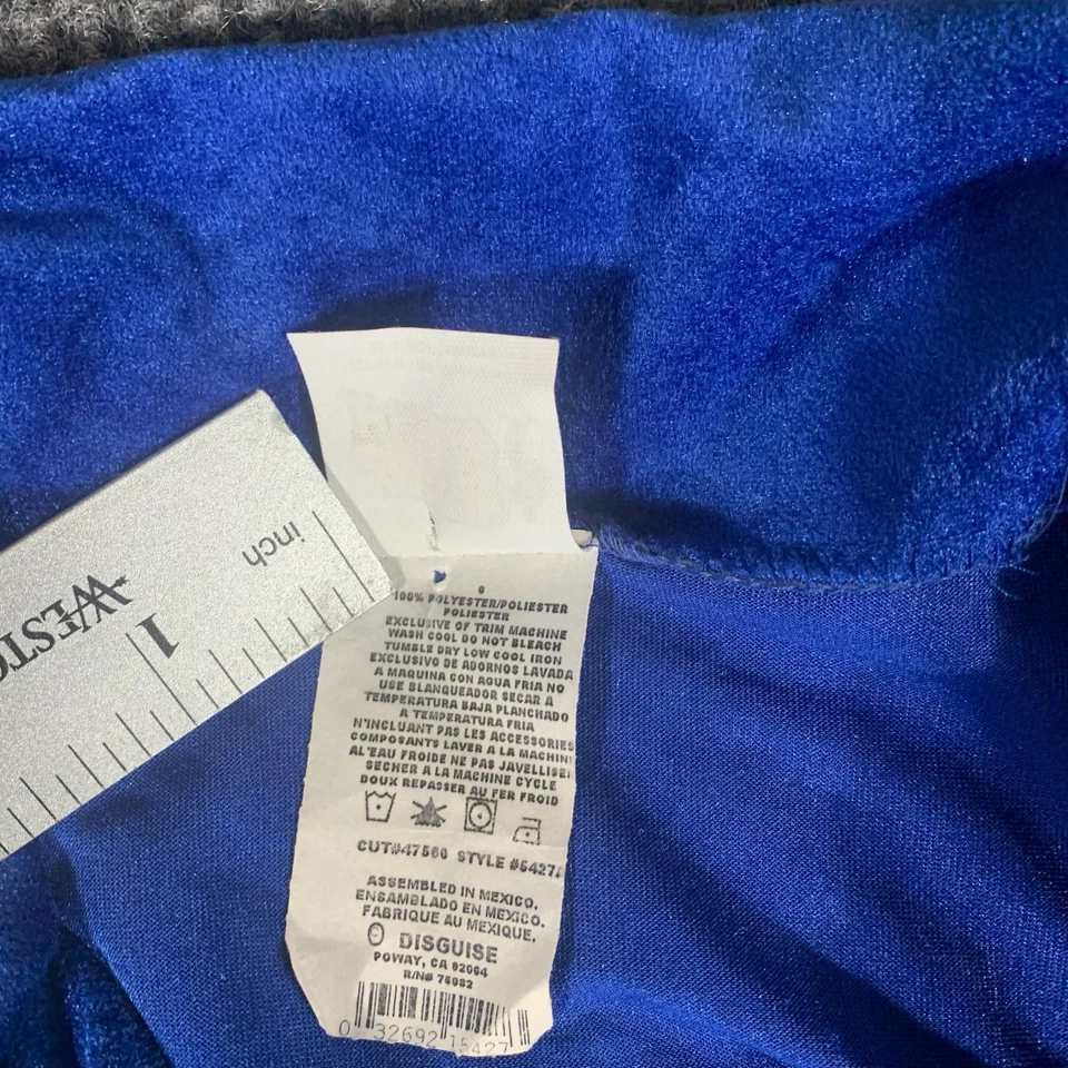 Chaqueta De Colección Austin Powers Para Hombre Extra Grande Azul Halloween Disfraz Película Años 90 1999 Foto 4 de 4