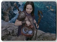 Drake Hatcher Art Card (/54) (Gold-Stamped Signature) MTG Art Series: Foundation