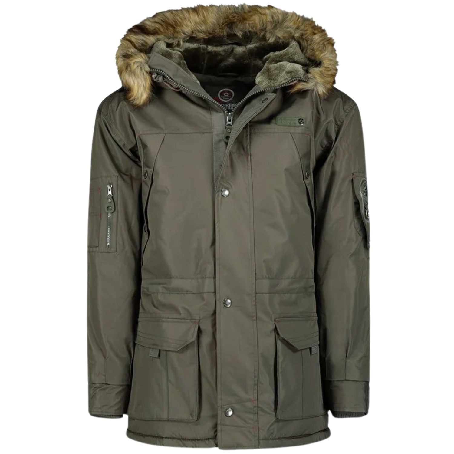 Зимняя куртка Canadian Peak Herren Airstop Parka цвета хаки M