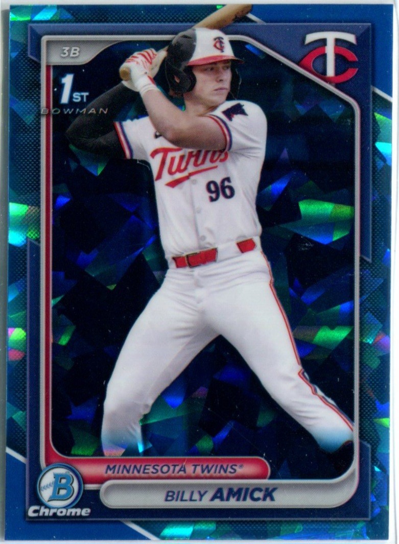 BILLY AMICK 2024 Bowman Chrome Draft SAPPHIRE #BDC-68