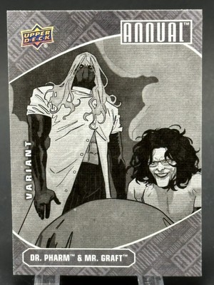 2023-24 Upper Deck DC Annual VARIANT Dr. Pharm & Mr. Graft #35