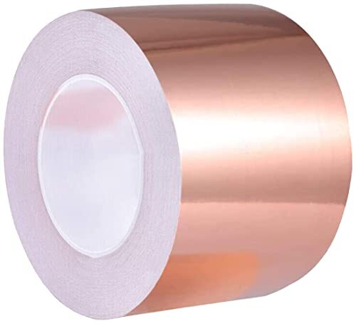 Panngu Nastro di rame contro lumache, protezione contro lumache, 100 mm x (s3J)