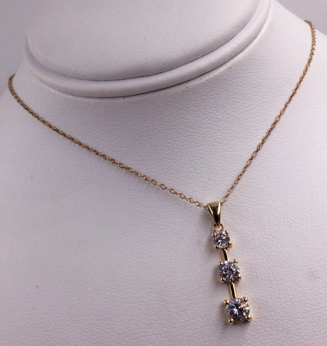 Past present future necklace shop yellow gold