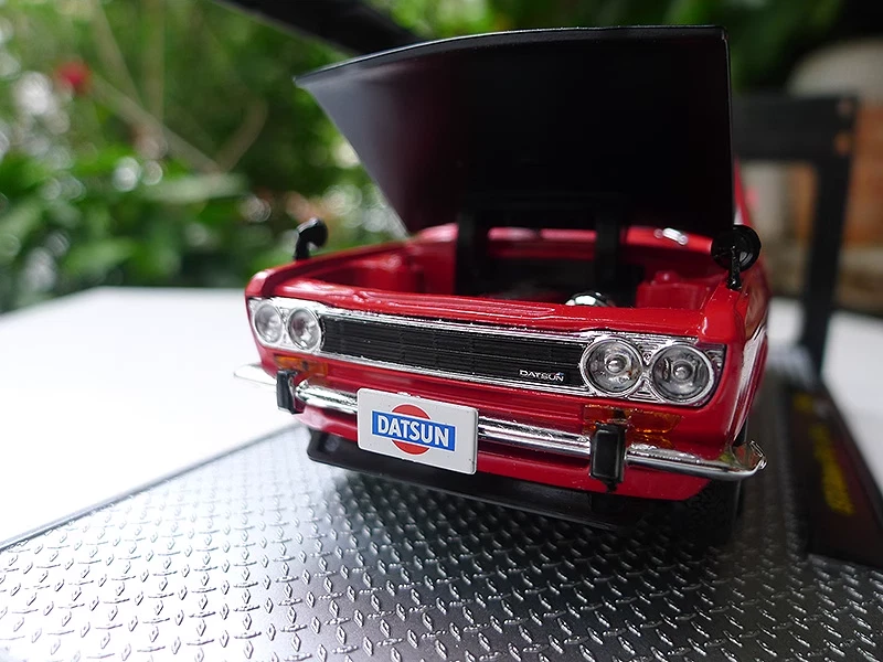 M2 MACHINES 1970 Datsun 510 Red JPN02 Diecast Model Car READ DESCRIPTION - Image 4 of 4