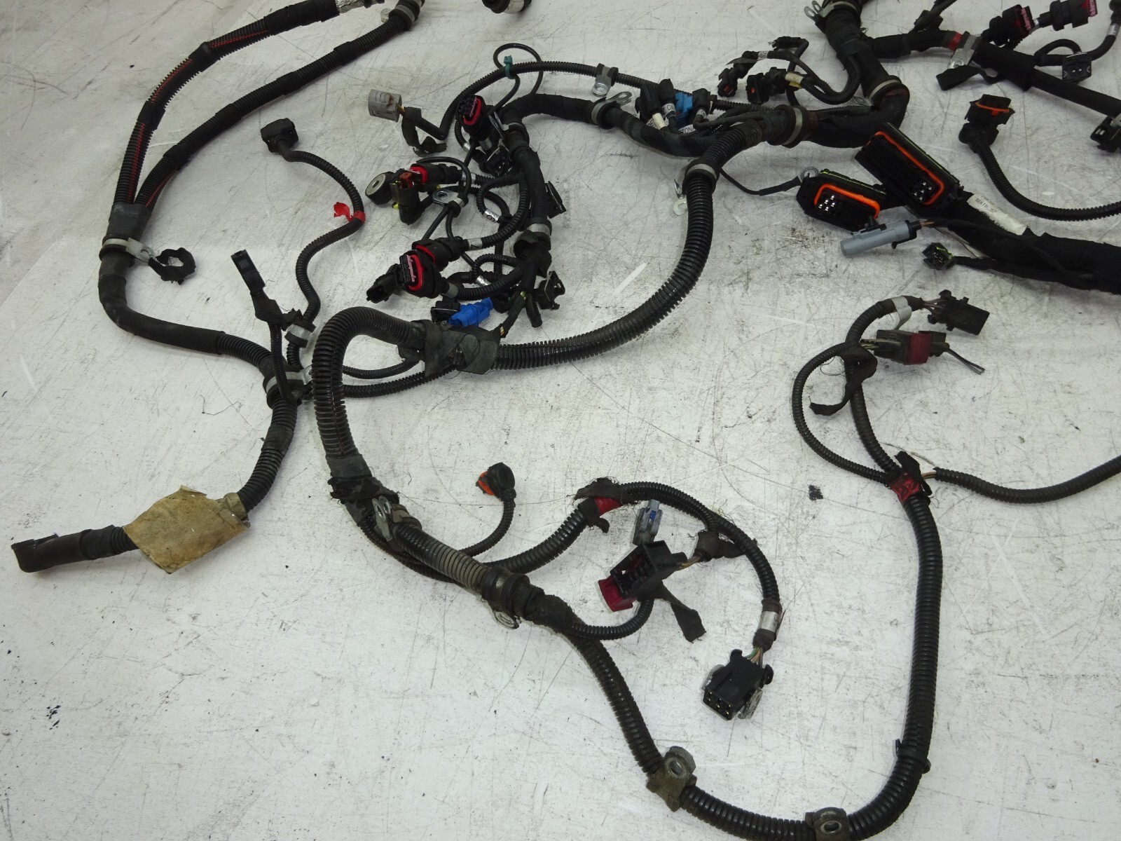 04-07 Maserati Quattroporte M139 4.2L V8 Engine Wire Wiring Harness OEM AK221004