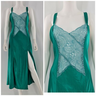 Vintage 80s 90s Victoria Secret Slip Party Satin Dress Size Small Green Sexy | eBay Vintage 80s 90s Victoria Secret Slip Party Satin Dress Size Small Green Sexy | eBay