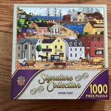 Master Pieces 1000 Piece " Home Port " Puzzle