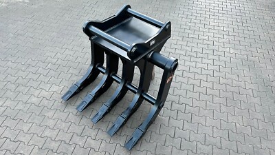 EH Roderechen OilQuick OQ70/5 1300 mm 130 cm Zähne CAT J400 Wurzelrechen 25-32 t