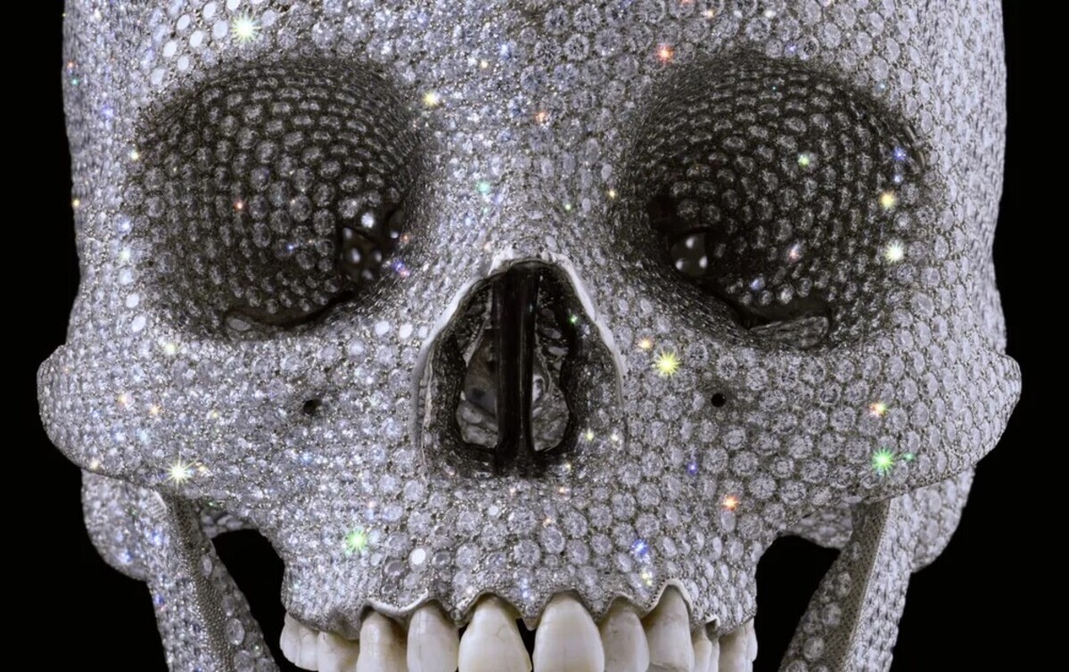 DAMIEN HIRST: For the Love of God (Diamond Skull) Exhib