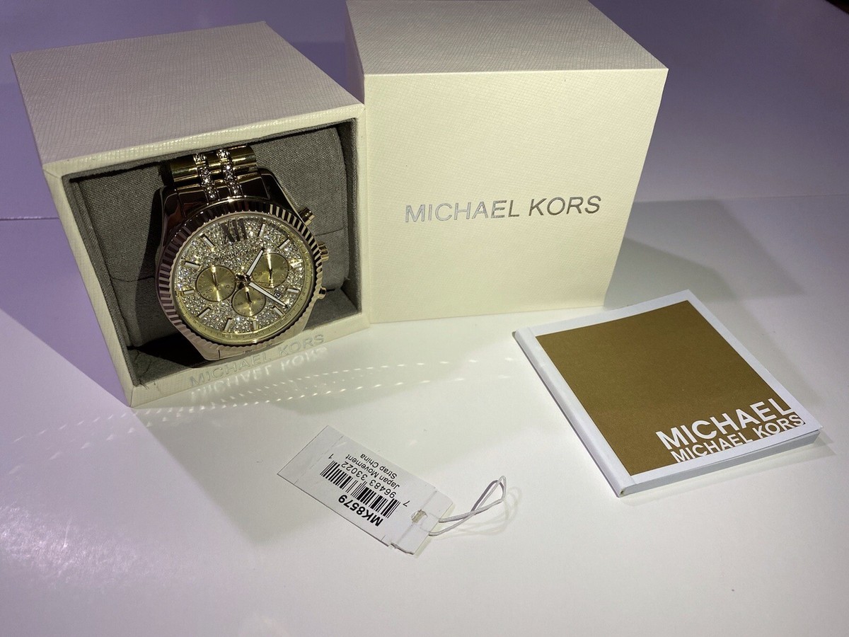 激安価格！ Michael Kors マザーオブパール /クリスタルMK6492 Michael Kors Parker Pink Mother Of Pearl Dial Ladies Watch