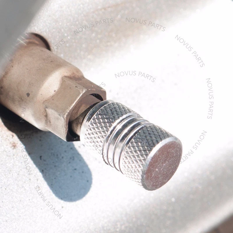 For Mercedes-Benz SL500 S500 S600 Valve Stem Cover Anti-slip Chrome 4pcs Rim - Image 4 of 4