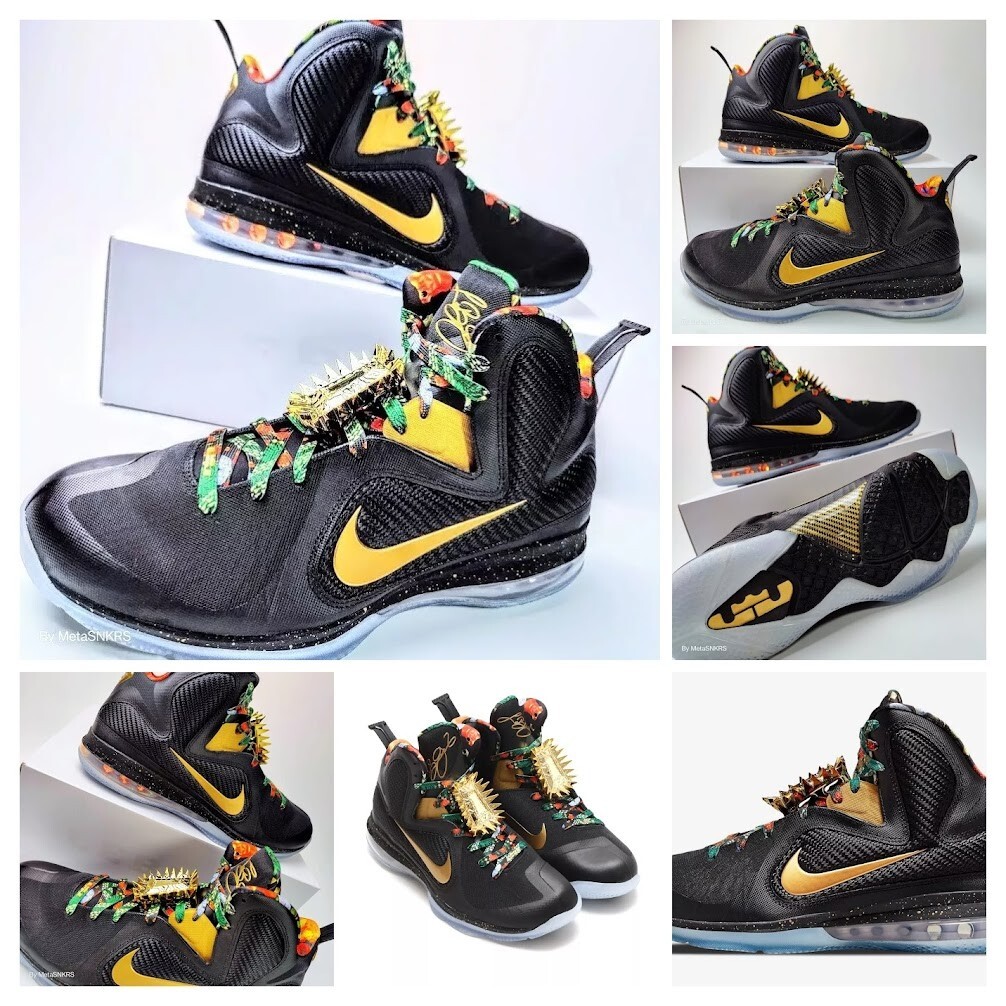 シューズ(男性用) Lebron 9 Watch the Throne DO9353-001 Amazon.com: Nike Mens Lebron 9 DO9353 001 Watch The Throne