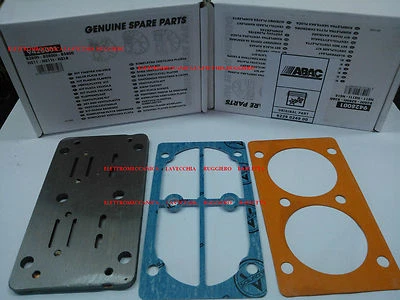 KIT PIASTRA VALVOLE E GUARNIZIONI ABAC NUAIR BALMA B2800 B2800I B3800 NS11 NS18