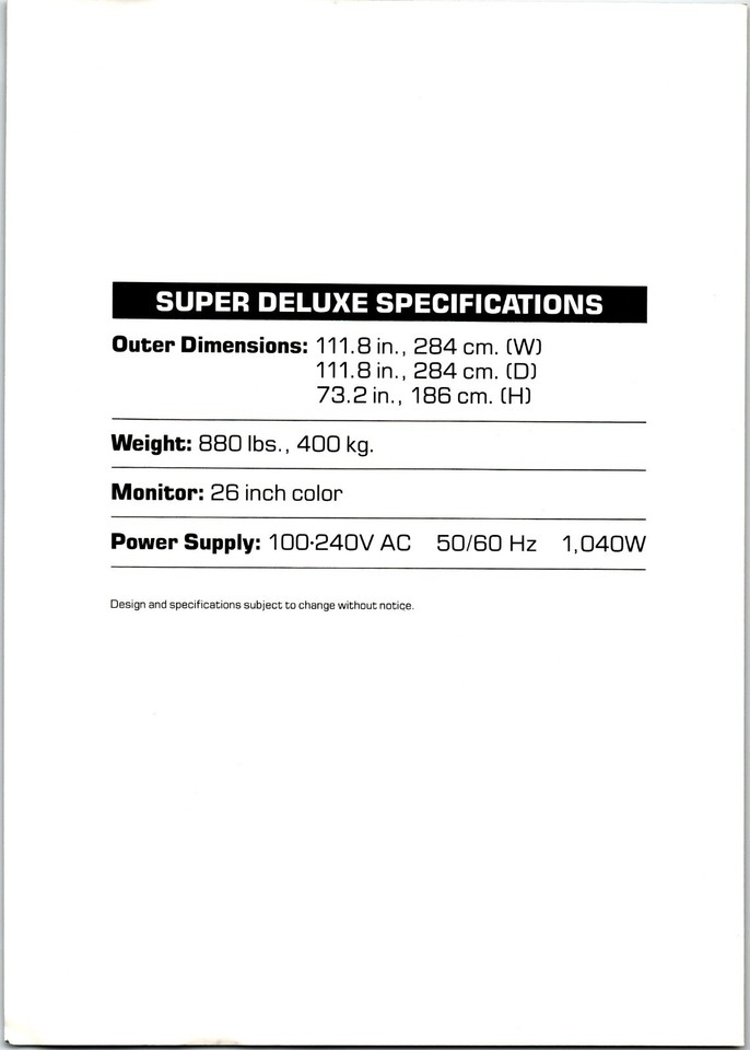 Galaxy Force Arcade FLYER Original Video Game Retro Art Promo 1988