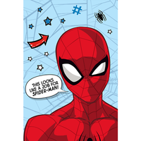 Spiderman Star Decke Superheld Sofa ÜBerwurf Weich Microflannel 100Cm X 150Cm
