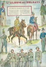 soldatini di carta esercito austriaco anni 20-30