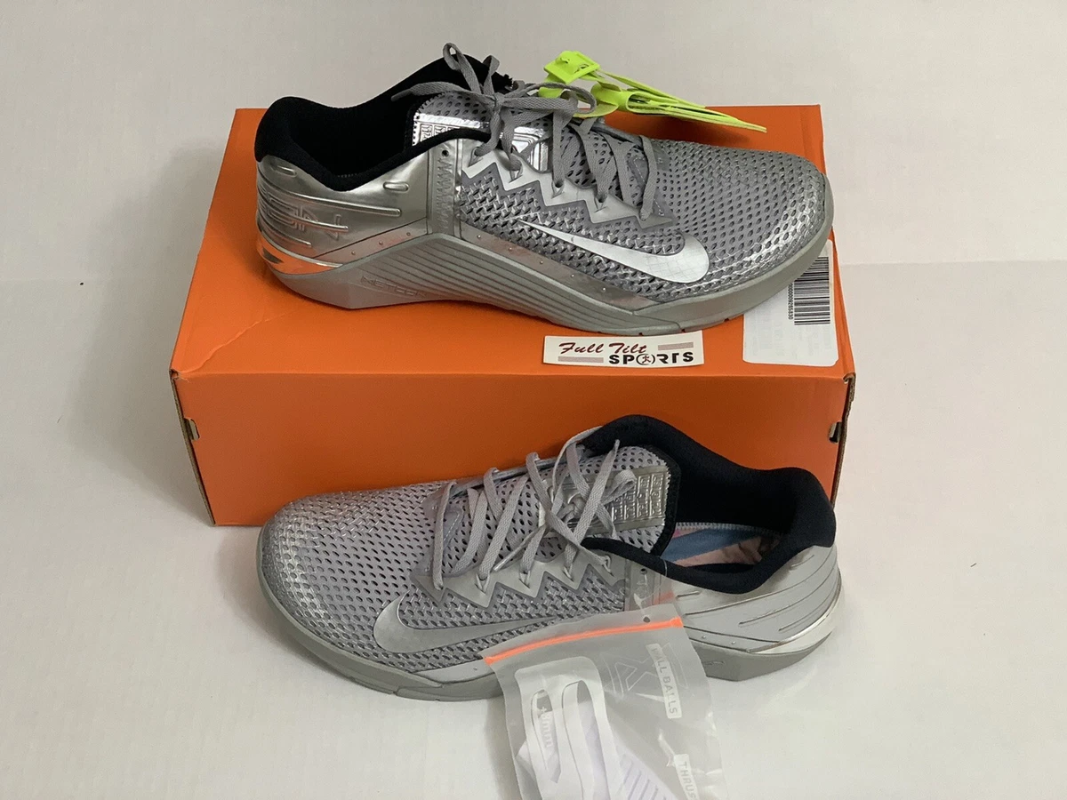 Nike Metcon 6 Premium Metallic Silver for Sale 