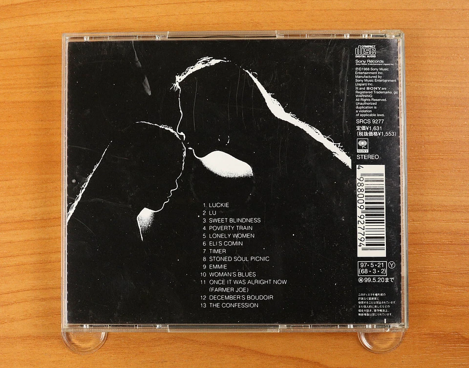 Laura Nyro - Eli And The Thirteenth Confession CD (Japan 1997 Sony) SRCS 9277 Foto 3 de 4