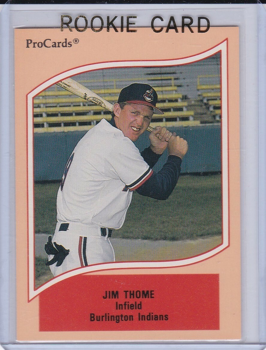 メジャーリーガー Jim Thome バット付きカード