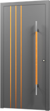 Eingangstür Wohnungstür Haustür Alu Außentür Aluminiumtür Elegant nach Maß