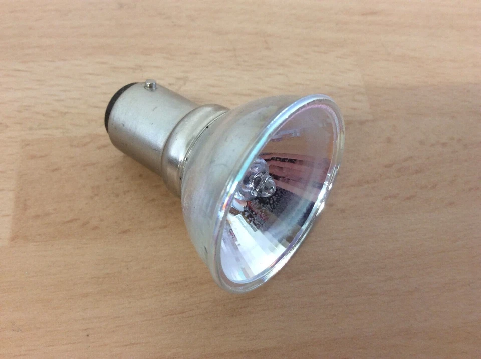 GE Precise Dichroic Halogen Lamp 12v 20w MR11 35mm SBC Bayonet, Projector Bulb - Image 2 of 3