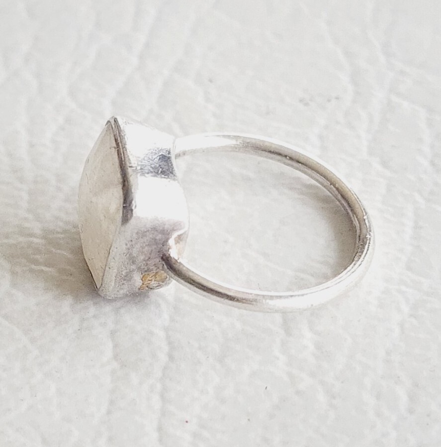 Moonstone Solid Sterling Silver 925 Cocktail Ring… - image 4