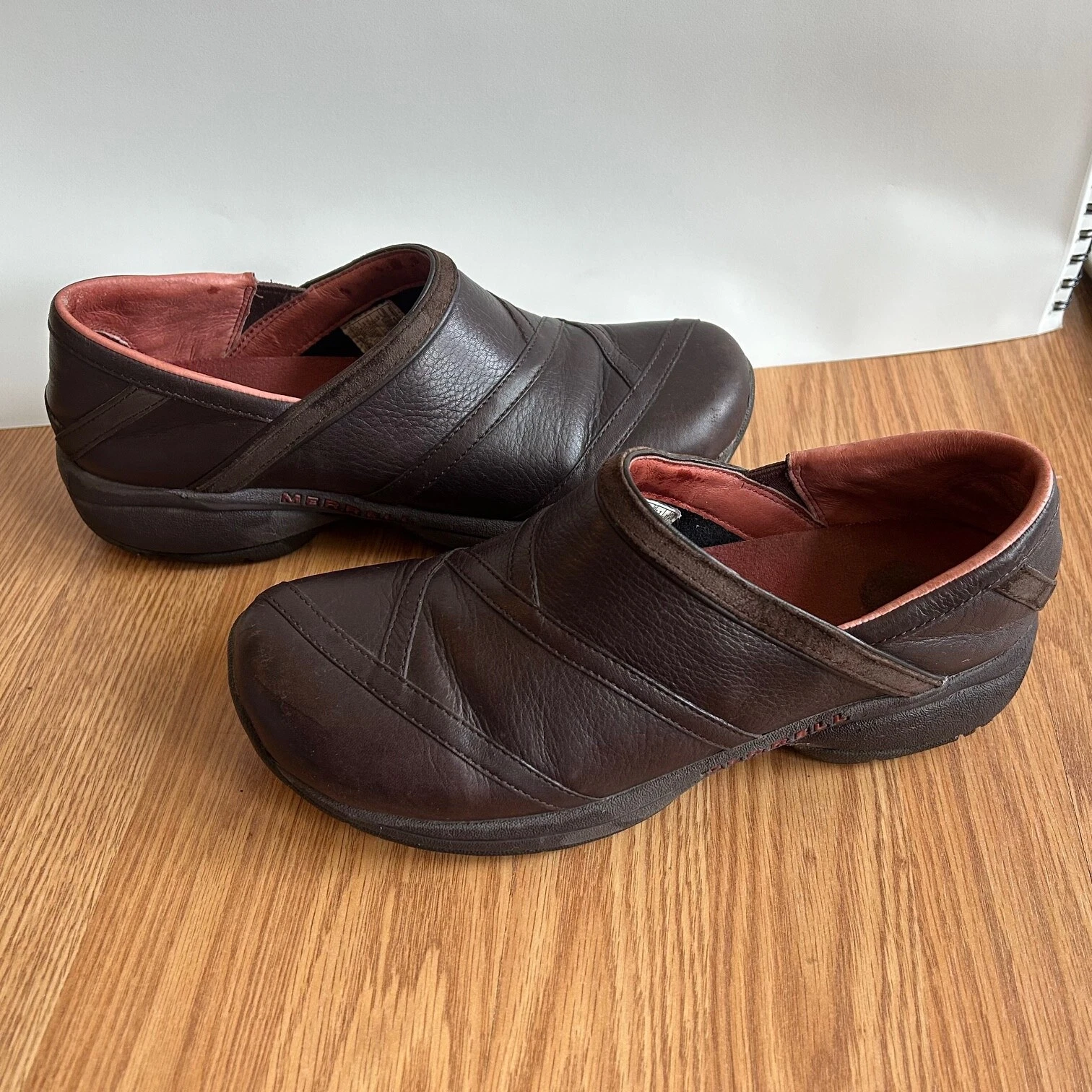 merrell primo patch slip-on comfort clogs shoes