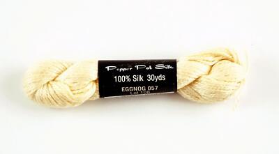 PEPPER POT SILK #057 Eggnog Single Ply 30 Yd. Needlepoint Stitching Thread