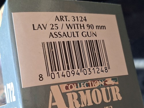 CDC 1:72 Fertigmodell Metal Armour Collection 3124 LAC 25 With 90mm Assault Gun - Picture 3 of 3