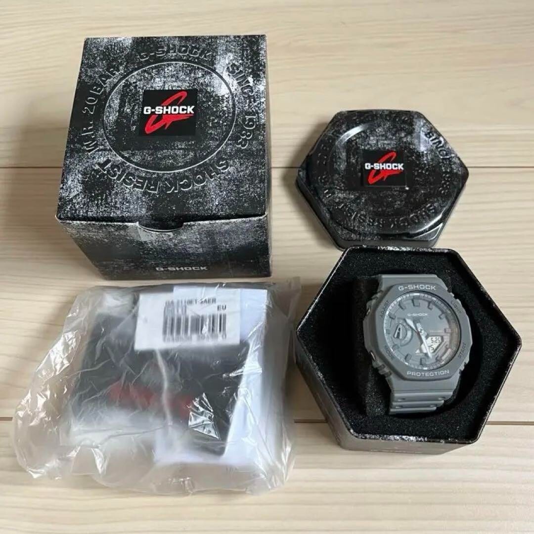 G-SHOCK カシオ　モデル5611 GA-2110ET-8ADR Casio G-Shock GA-2110ET-8A Grey Digital Watch Rare Earth