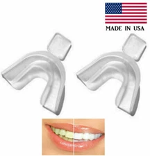 2 THERMOFORMING, MOLDABLE MOUTH TRAYS Teeth Whitener, Whitening Bleaching