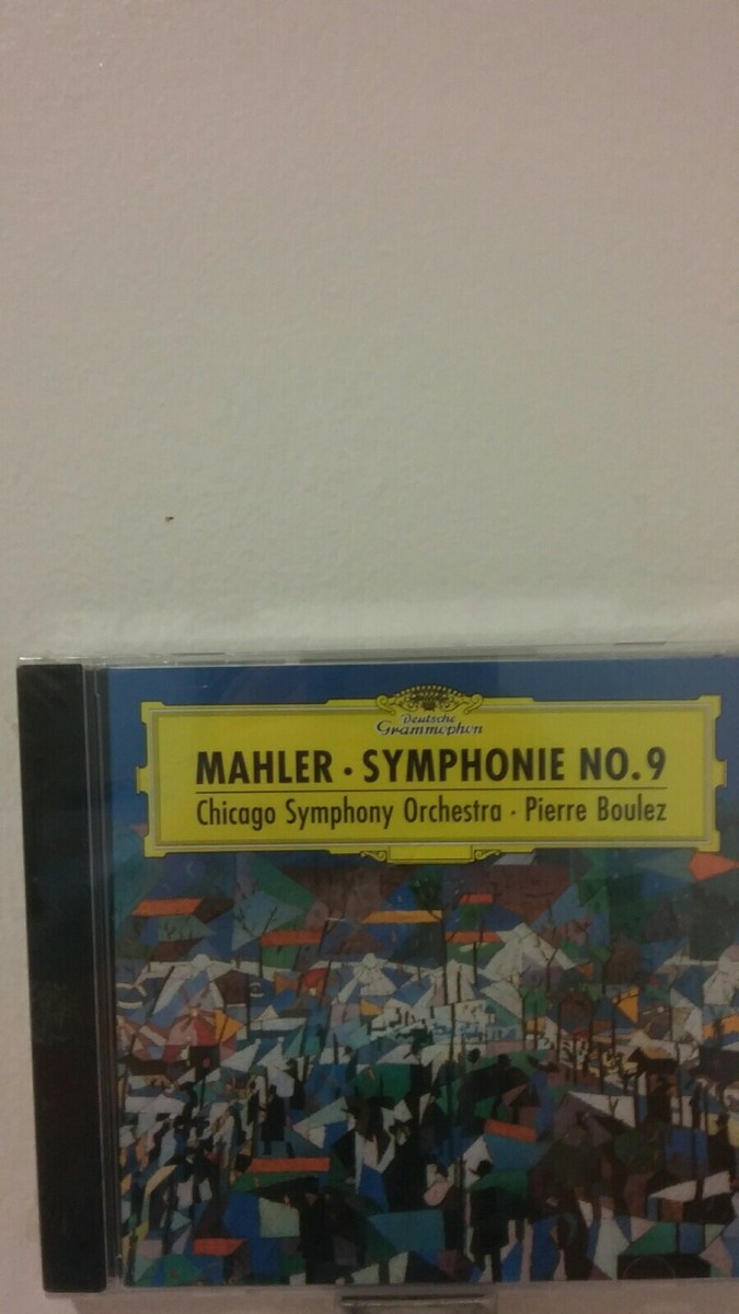 MAHLER Symphonie No.9 Boulez Chicago Symphony Orch CD 1998