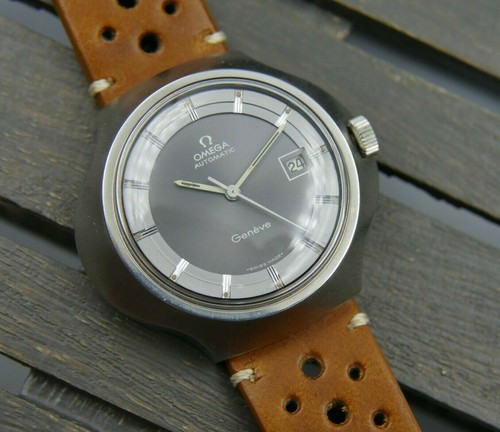 Anni'70 Vintage Orologio da uomo Omega ref 166.121 Stingray U.F.O o COBRA  acciaio automatico | eBay