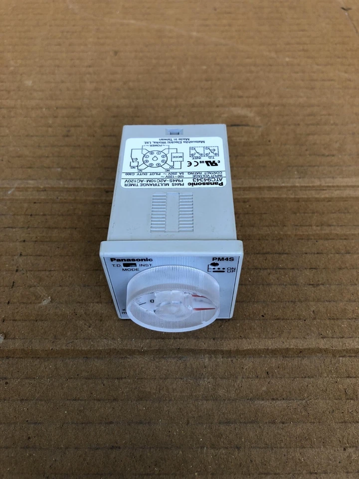 PANASONIC PM4S MULTI RANGE TIMER ATC94343 PMSA2C10MAC120V - Bild 2 von 4