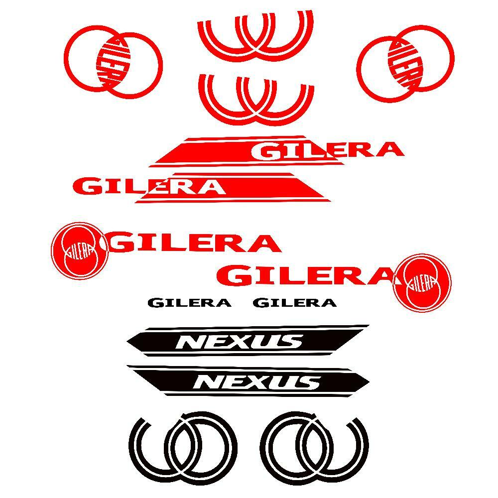 Kit Adesivi Sticker Decalcomania Compatibile Gilera Nexus - Personalizza Il Tuo Scooter