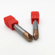 Carbide 60°/120° Degree Chamfer&Spotting Drill 3mm-20mm Countersink Cutter