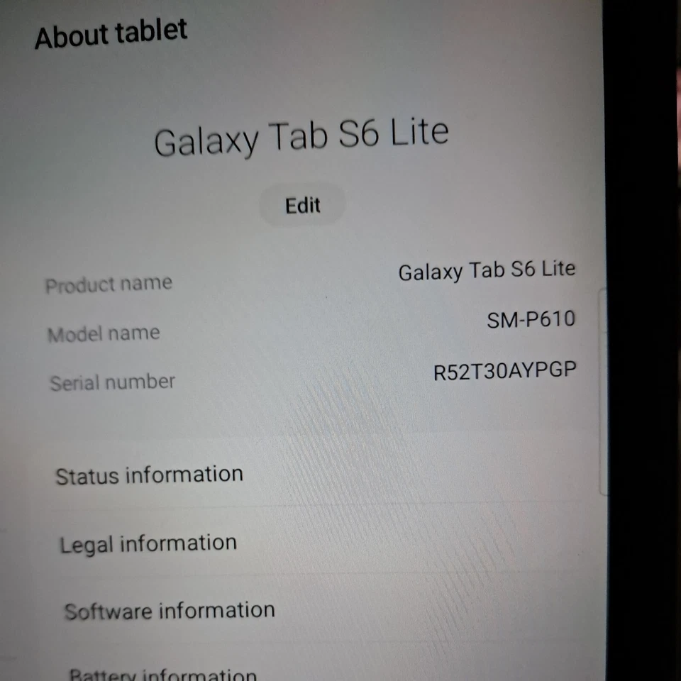 Samsung Galaxy Tab S6 Lite · 64GB · Cellular, photo 1 of 4